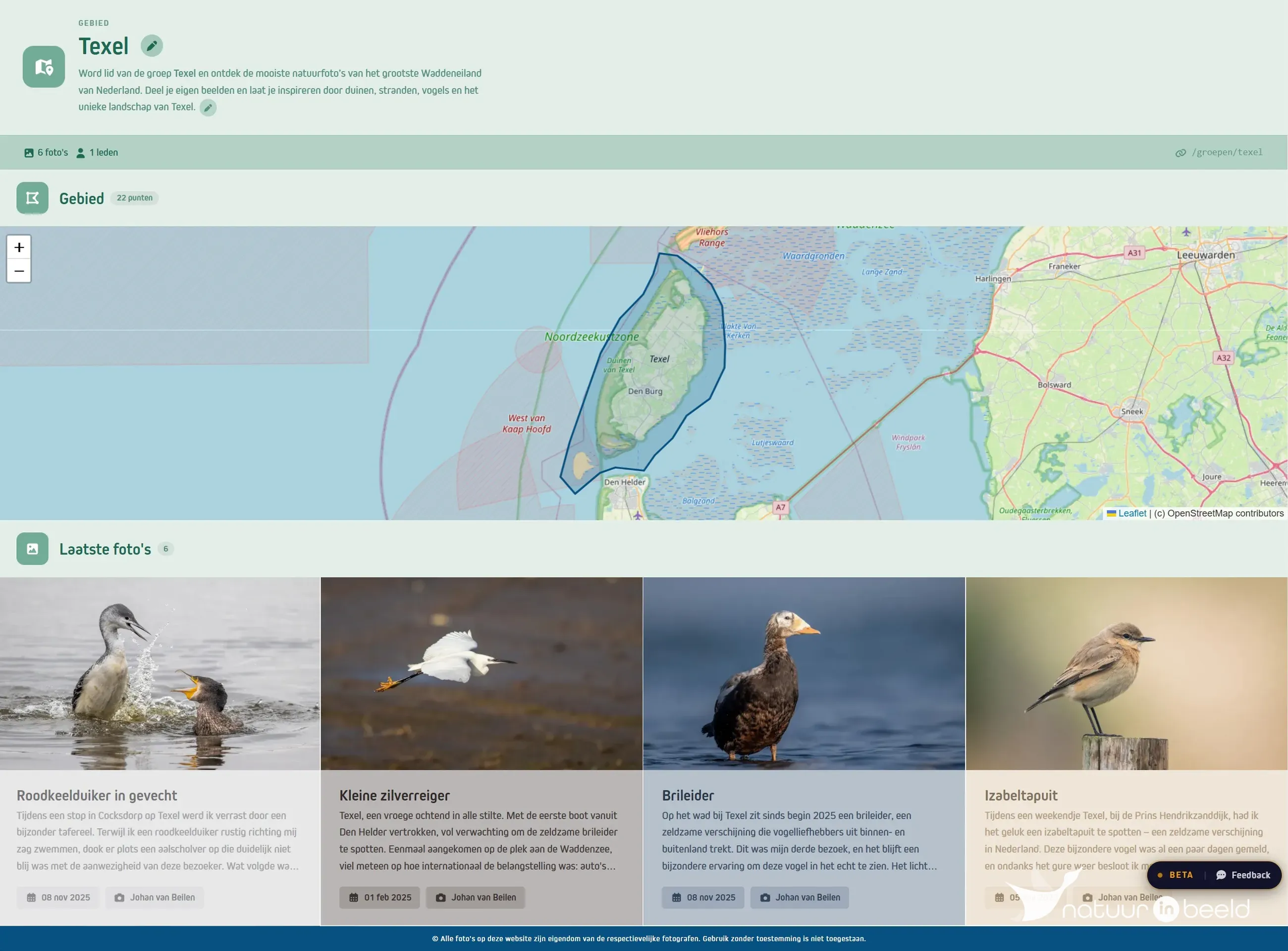 Groep Texel — natuurfoto van Natuur in Beeld