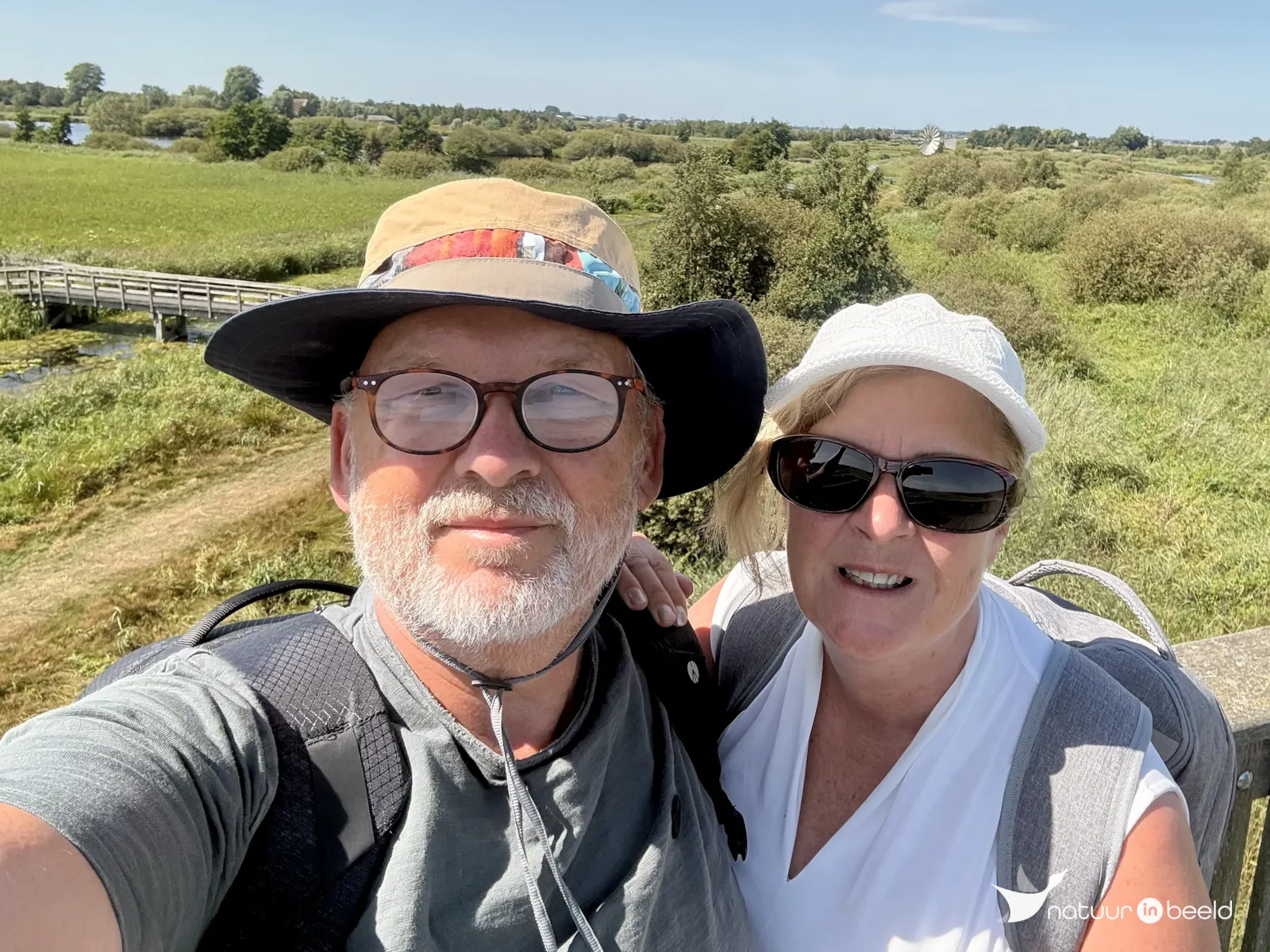 Profielfoto samen met mijn vrouw — natuurfoto van Theo de Vries