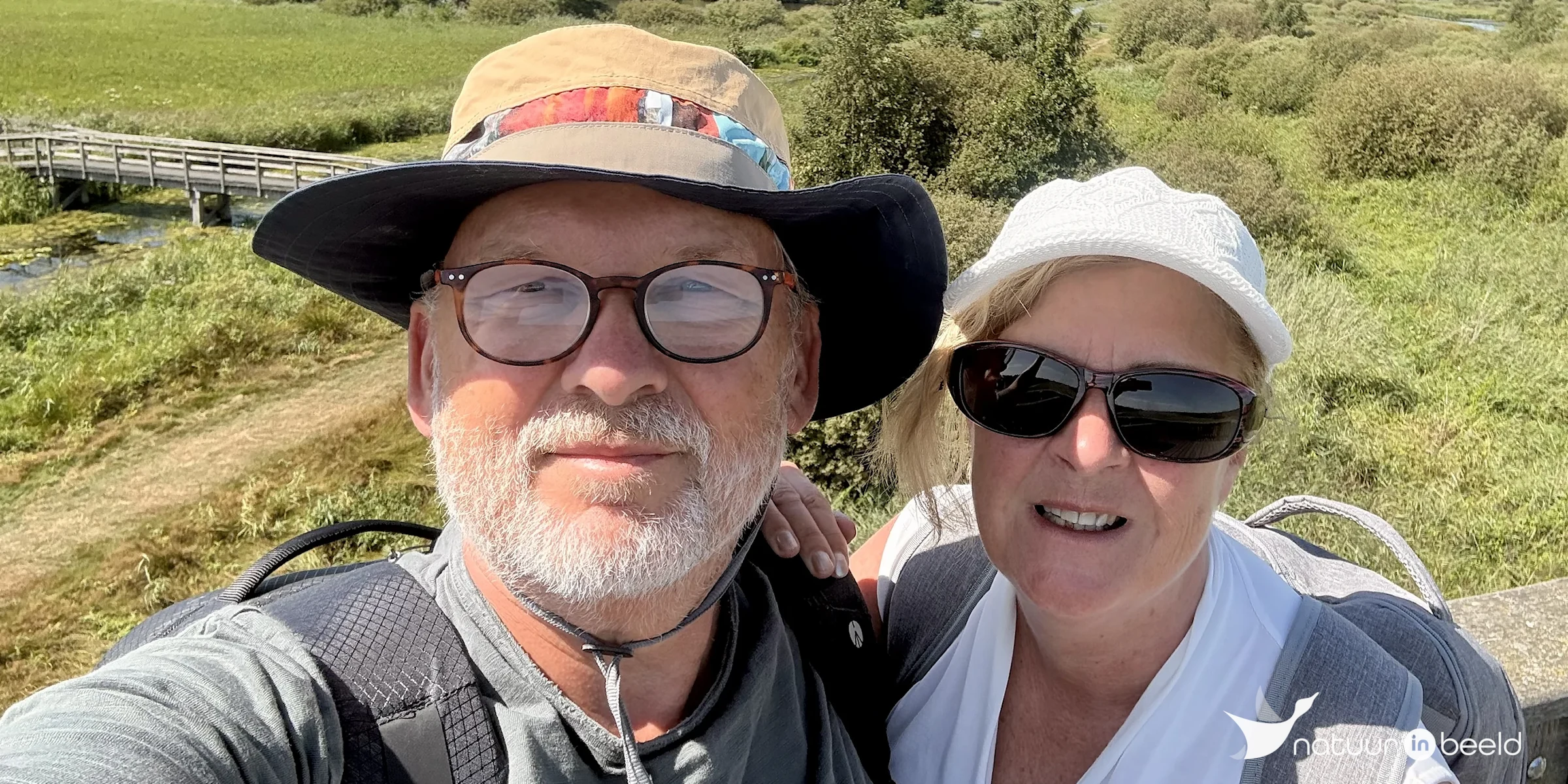 Profielfoto samen met mijn vrouw — natuurfoto van Theo de Vries